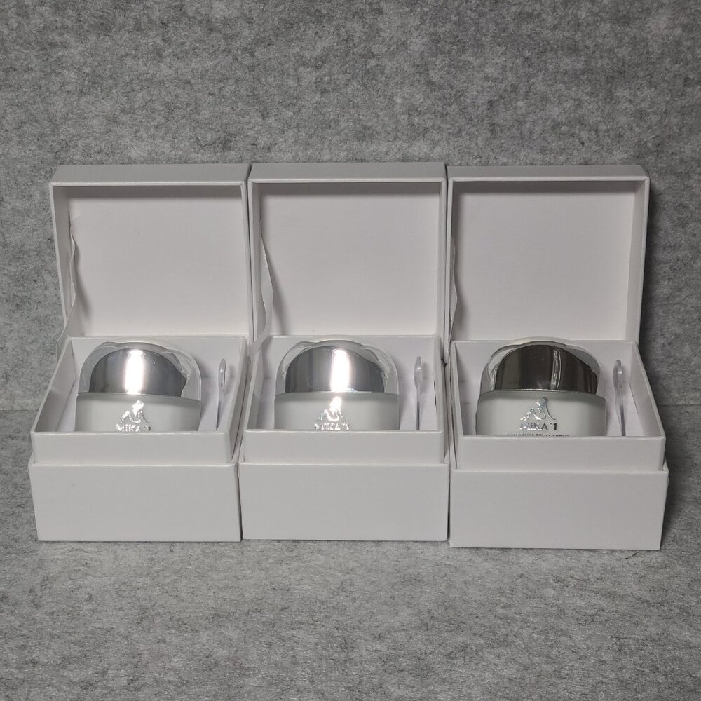 NIB Mika 1 - Hydromika Relief Cream - Bundle of 3 - Retail value $750